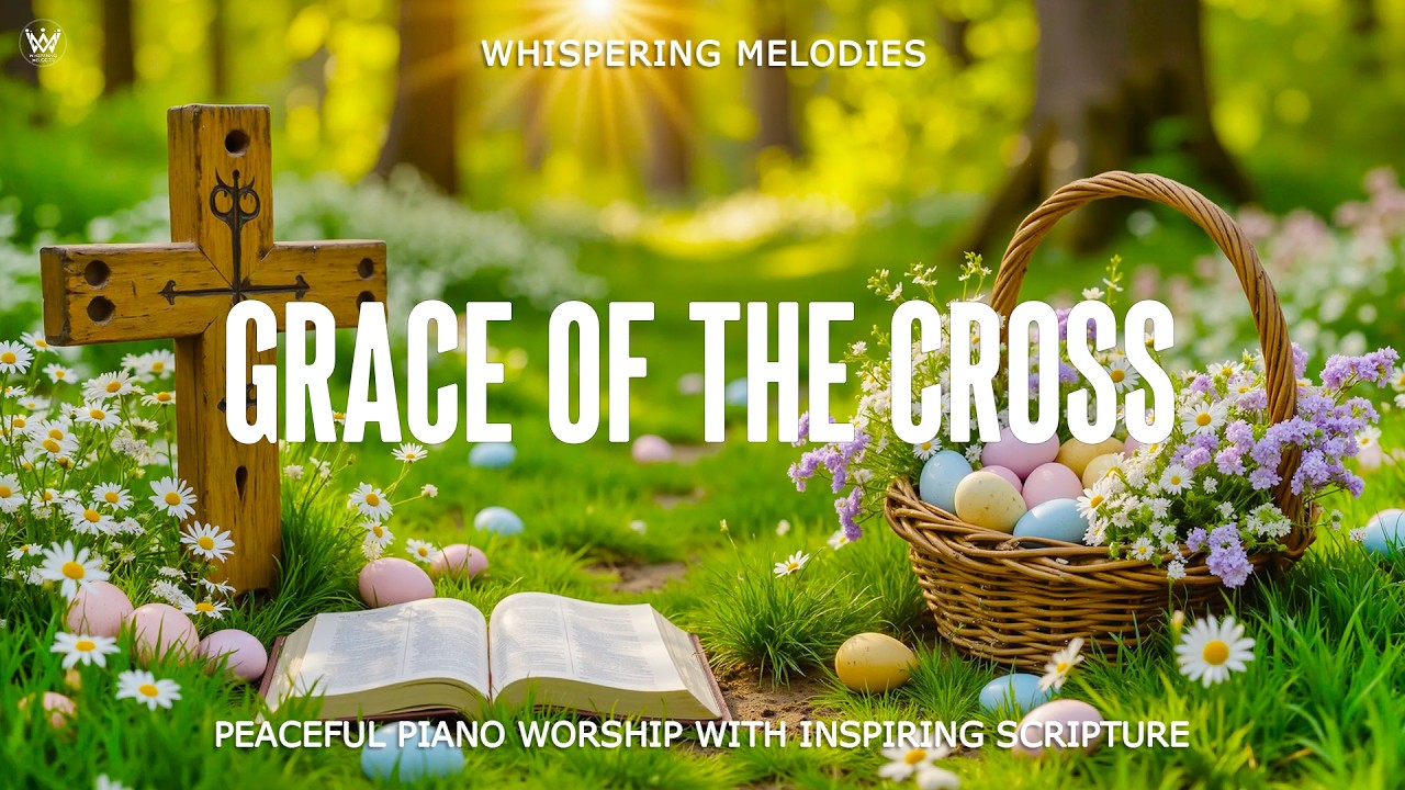 GRACE OF THE CROSS | Piano Easter Worship with Inspiring Scriptures & Beautiful Nature Scenes