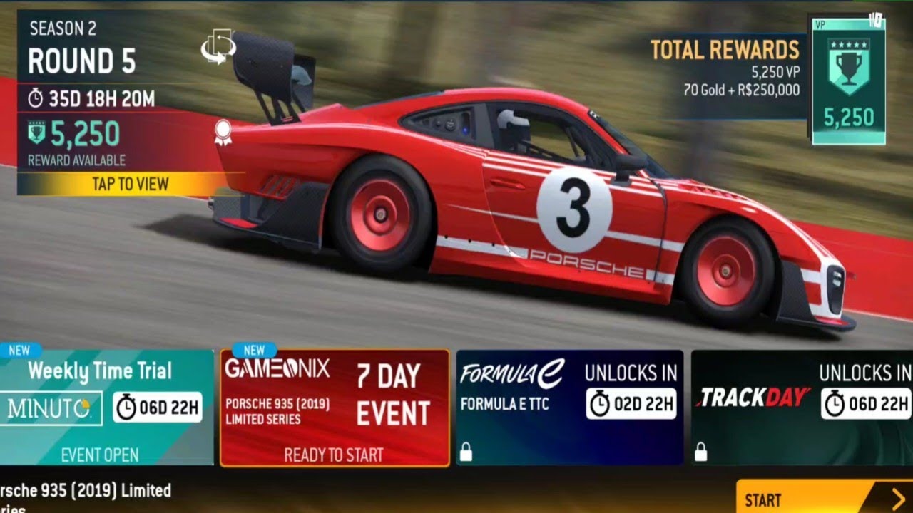 REAL RACING 3 - GAMEONIX PORSCHE 935 LIMITED SERIES TIER 4