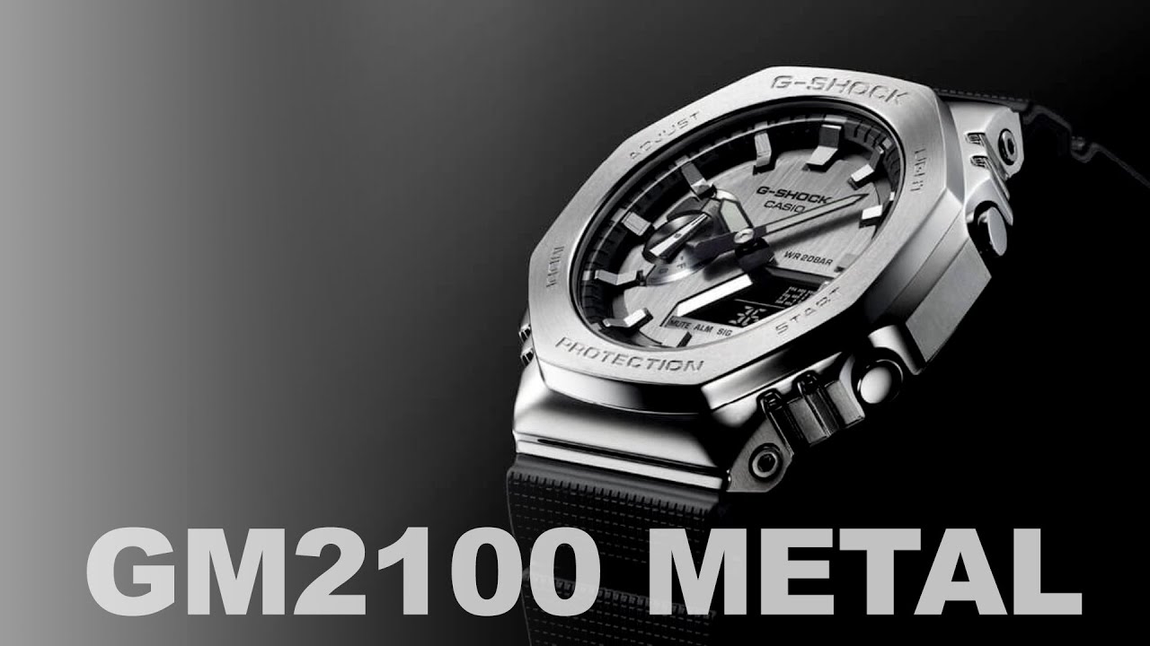 CASIO G-SHOCK GM-2100 METAL BEZEL - REKOMENDASI PRODUK YANG AKAN DATANG