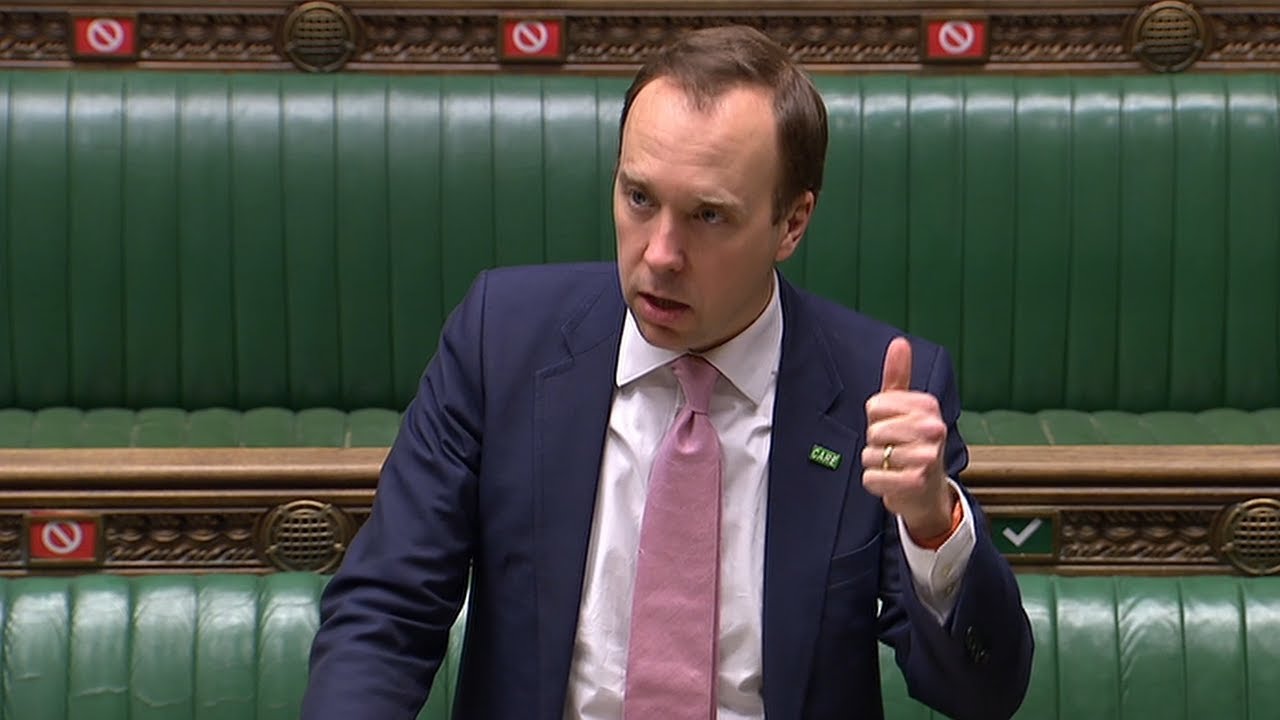 Matt Hancock says 'we are at the peak' of UK coronavirus pandemic