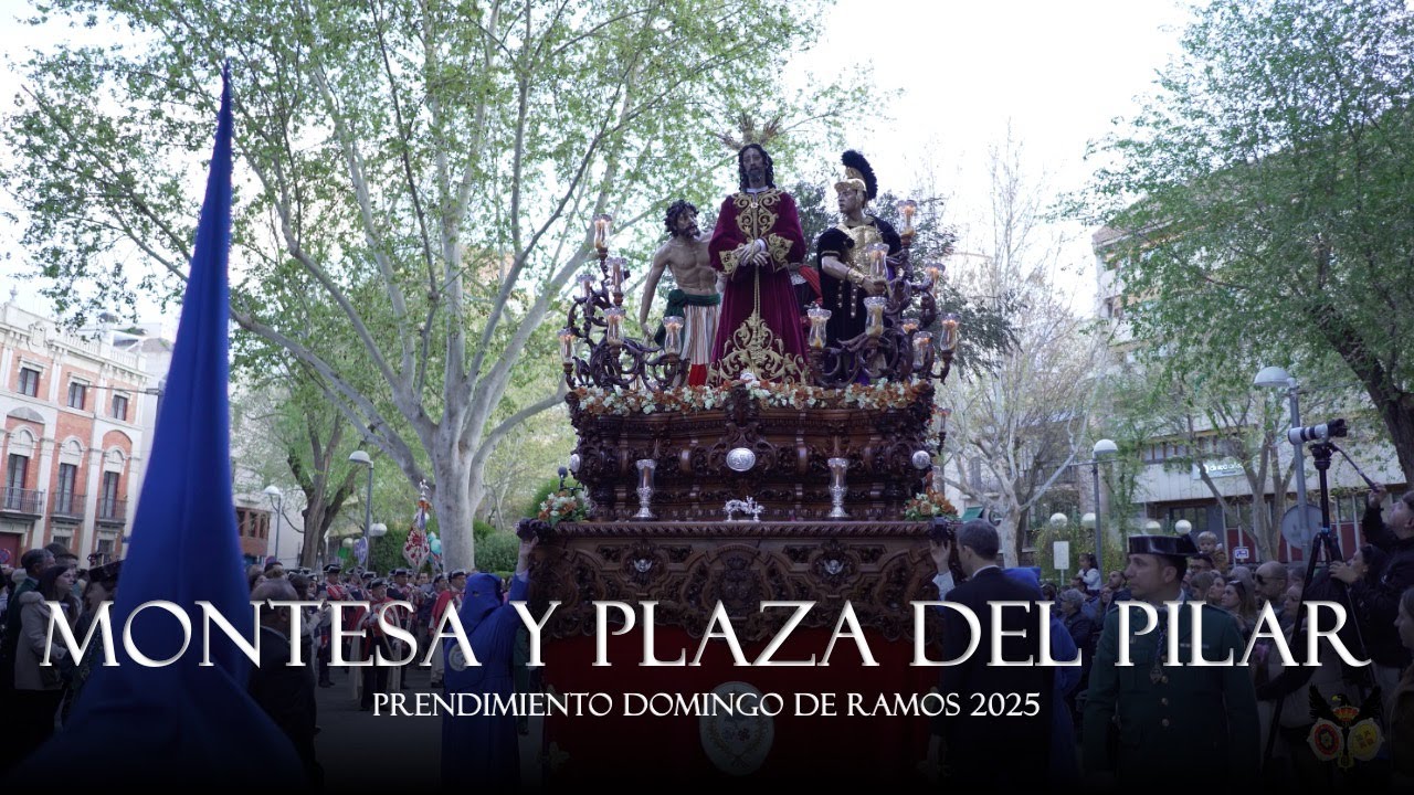 [4K] Prendimiento Ciudad Real 2025 | Calle Montesa y Plaza del Pilar | El Compás de la Mancha