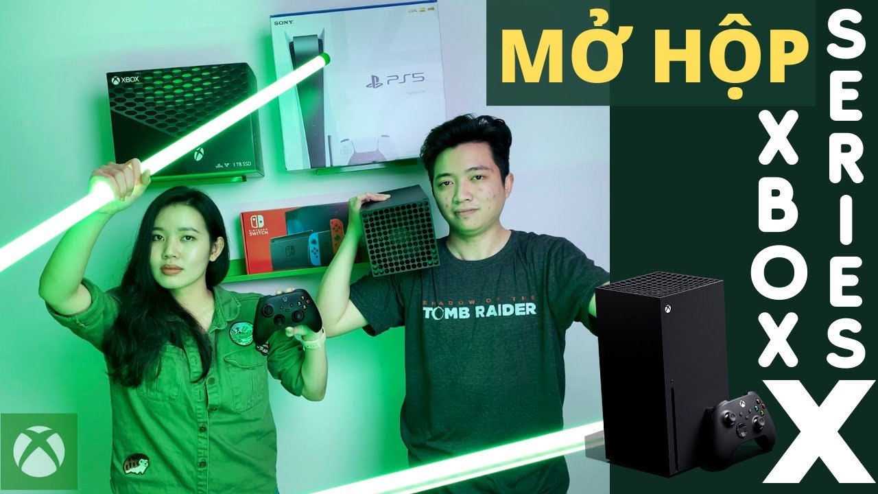 Mở hộp Xbox Series X - Máy chơi game console mạnh mẽ nhất | nShop Games & Hobbies