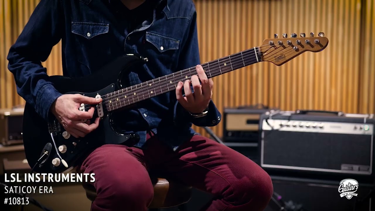 LSL Saticoy ERA [Guitar Sound Demo] | Black | 10813