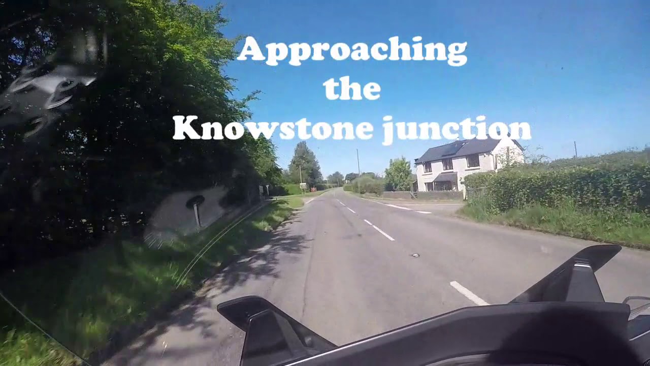 Exmoor Rider 4   B3227 PART 1. Journey along B3227 to South Molton