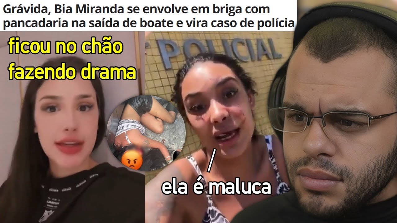 BIA MIRANDA BATE EM MULHER QUE ENCOSTOU EM SEU CARRO EM ESTACIONAMENTO (?)