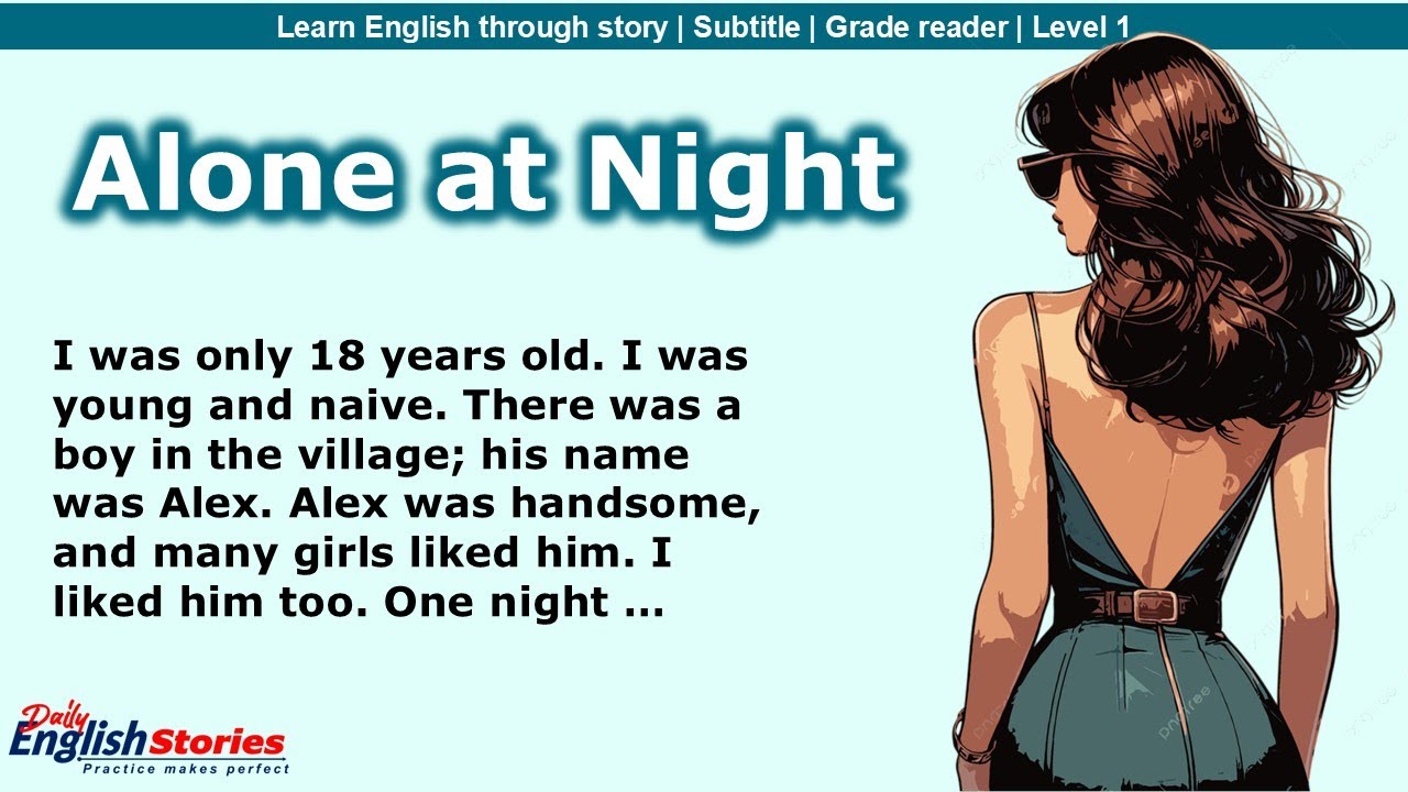 Alone at Night | Slow English Story for Listening Practice