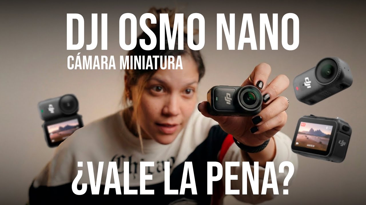 DJI OSMO NANO: La mejor mini camara (Unboxing & Review)