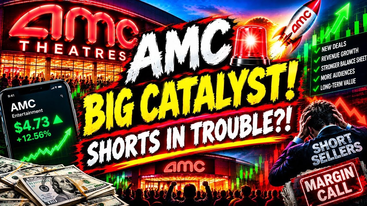 Грядёт мощный катализатор для AMC?! 🚨 Короткие позиции под давлением | Новости об акциях AMC на 2...