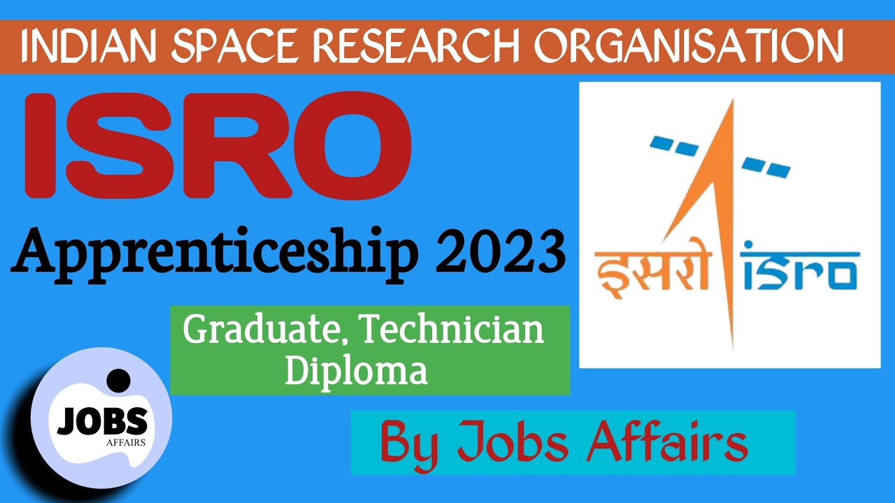 ISRO Apprenticeship Recruitment 2023 | ISRO Latest Recruitment 2023 | ISRO Apprentice