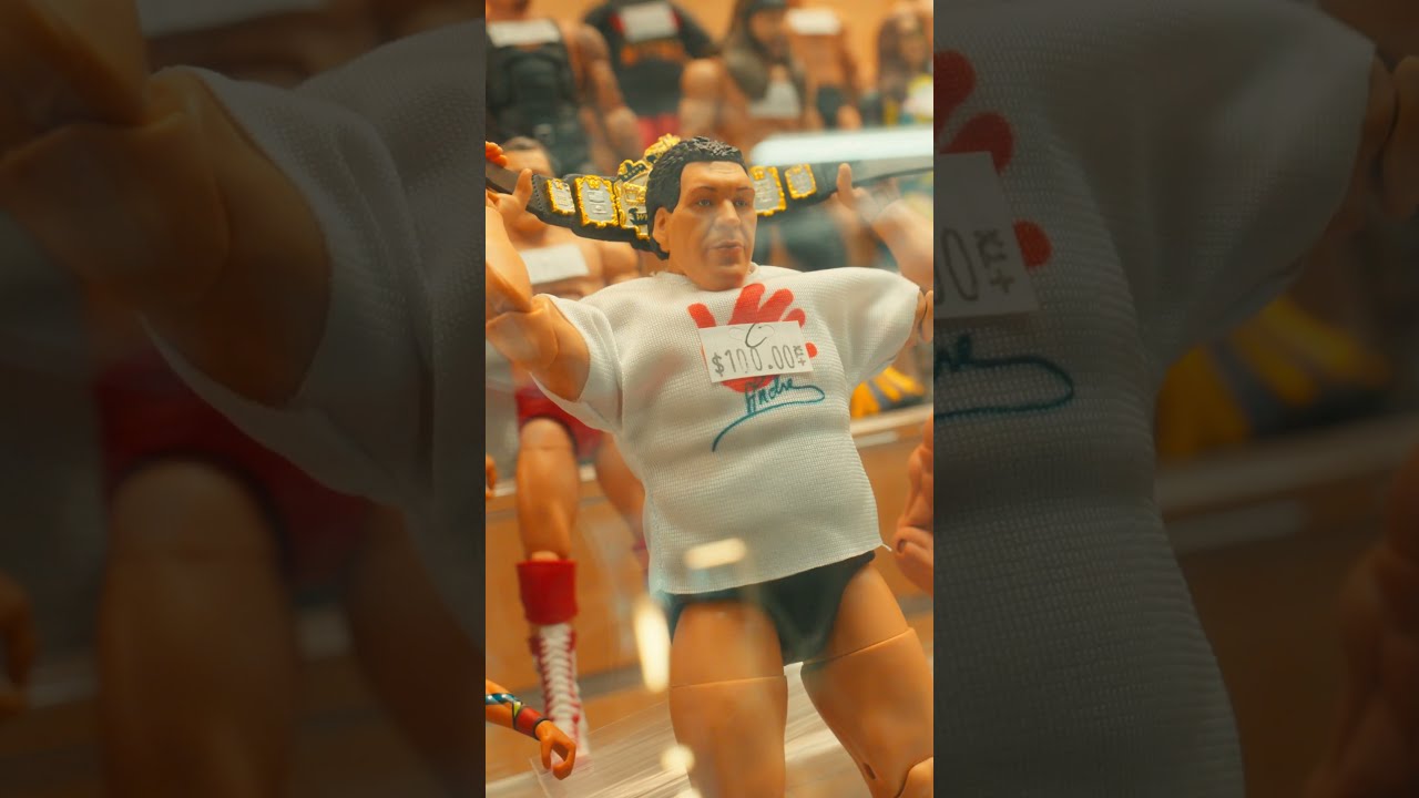 This Andre The Giant WWE Ultimate Edition figure is huge! #WWE #WrestlingFigures #AndreTheGiant