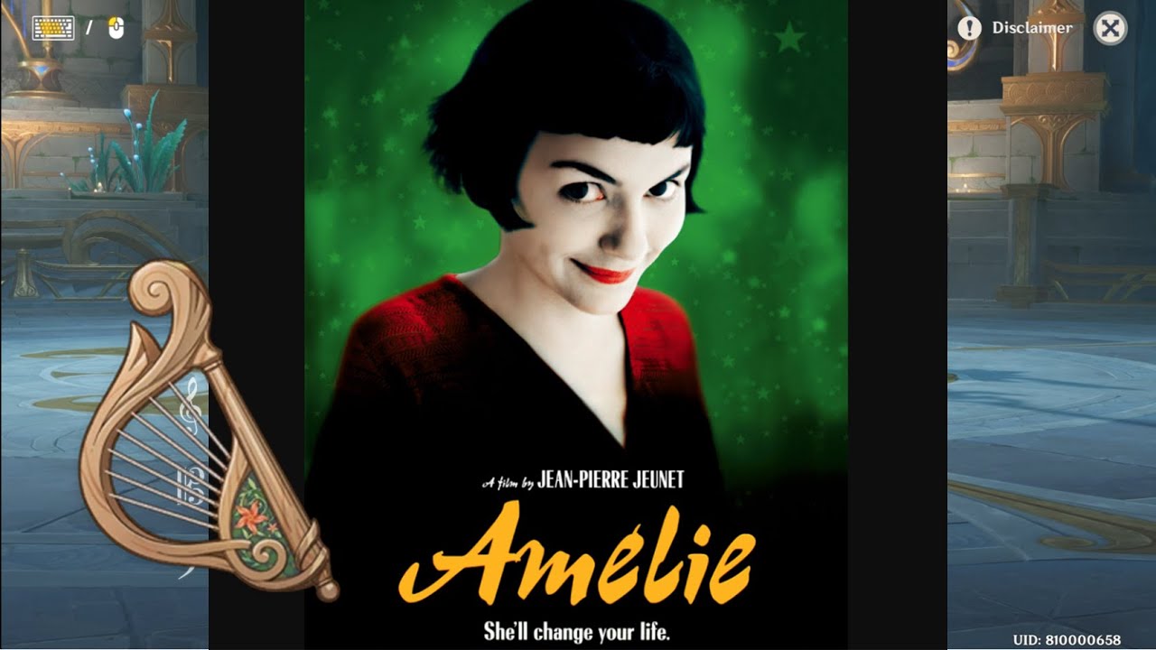 Amelie - Comptine d'un autre été (Easy) - Yann Tiersen - Windsong Lyre (PC/Mobile)