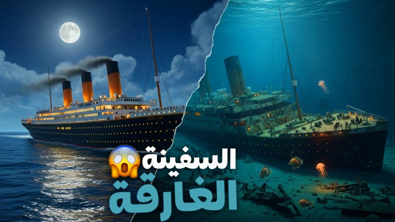 تيتانيك: القصة الحقيقية للسفينة الغارقة 😱🚢 Titanic The Sunken Ship