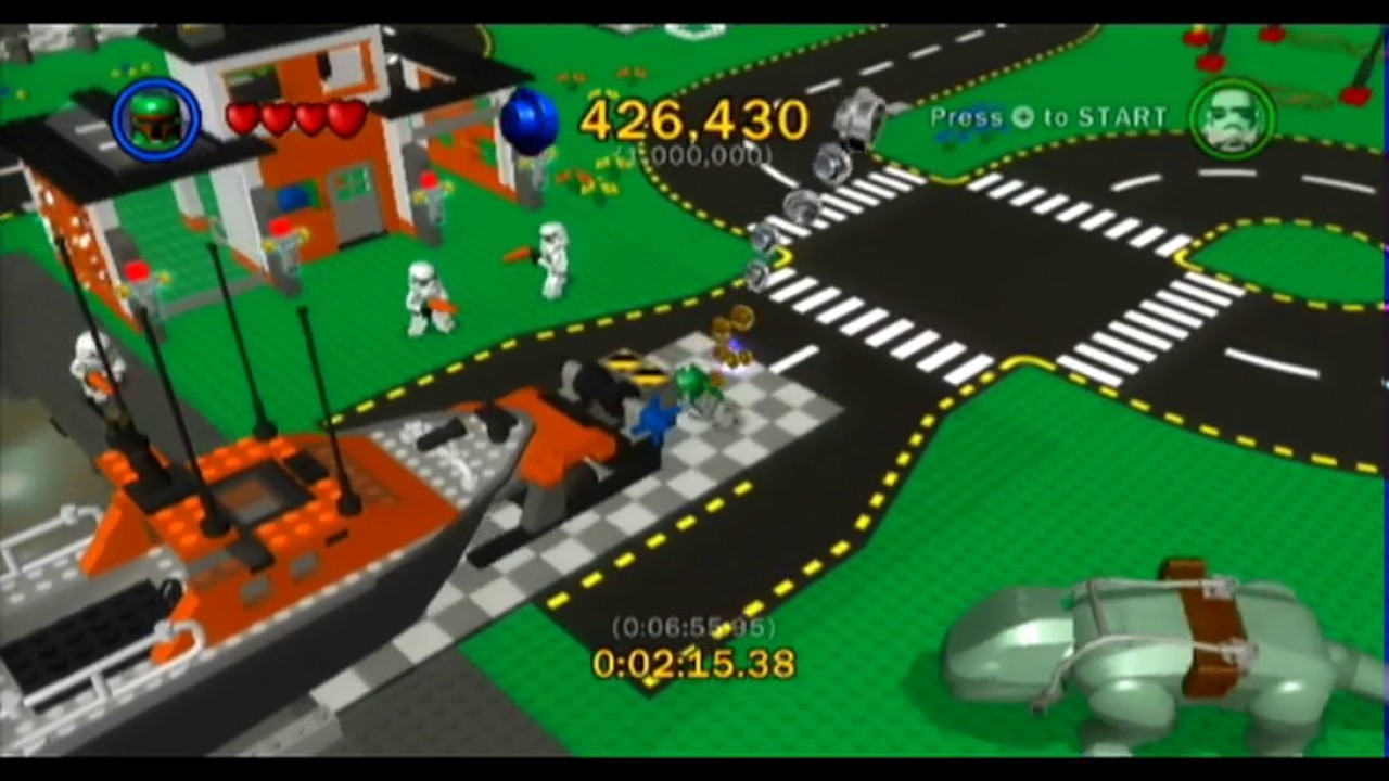 Lego Star Wars: The Complete Saga New Town Speedrun (6:24.18)