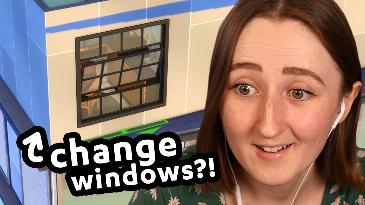 we can EDIT WINDOWS in san myshuno apartments?!