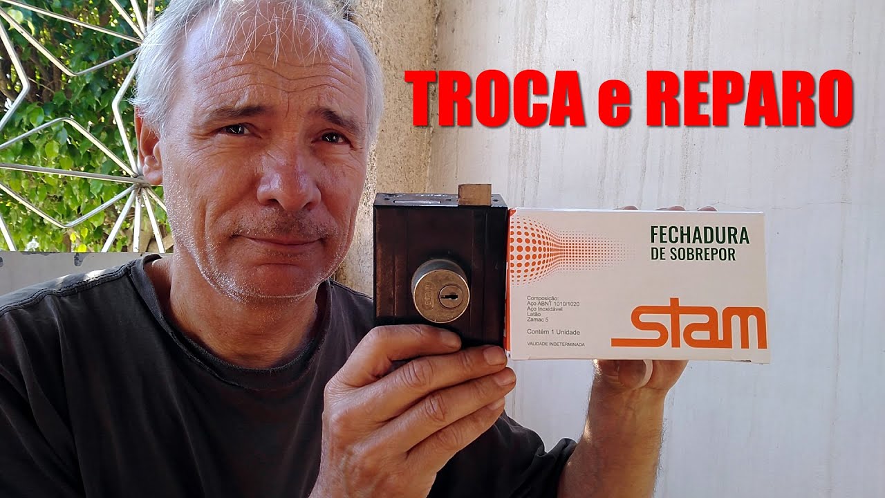 Reparo da fechadura de portão Stam