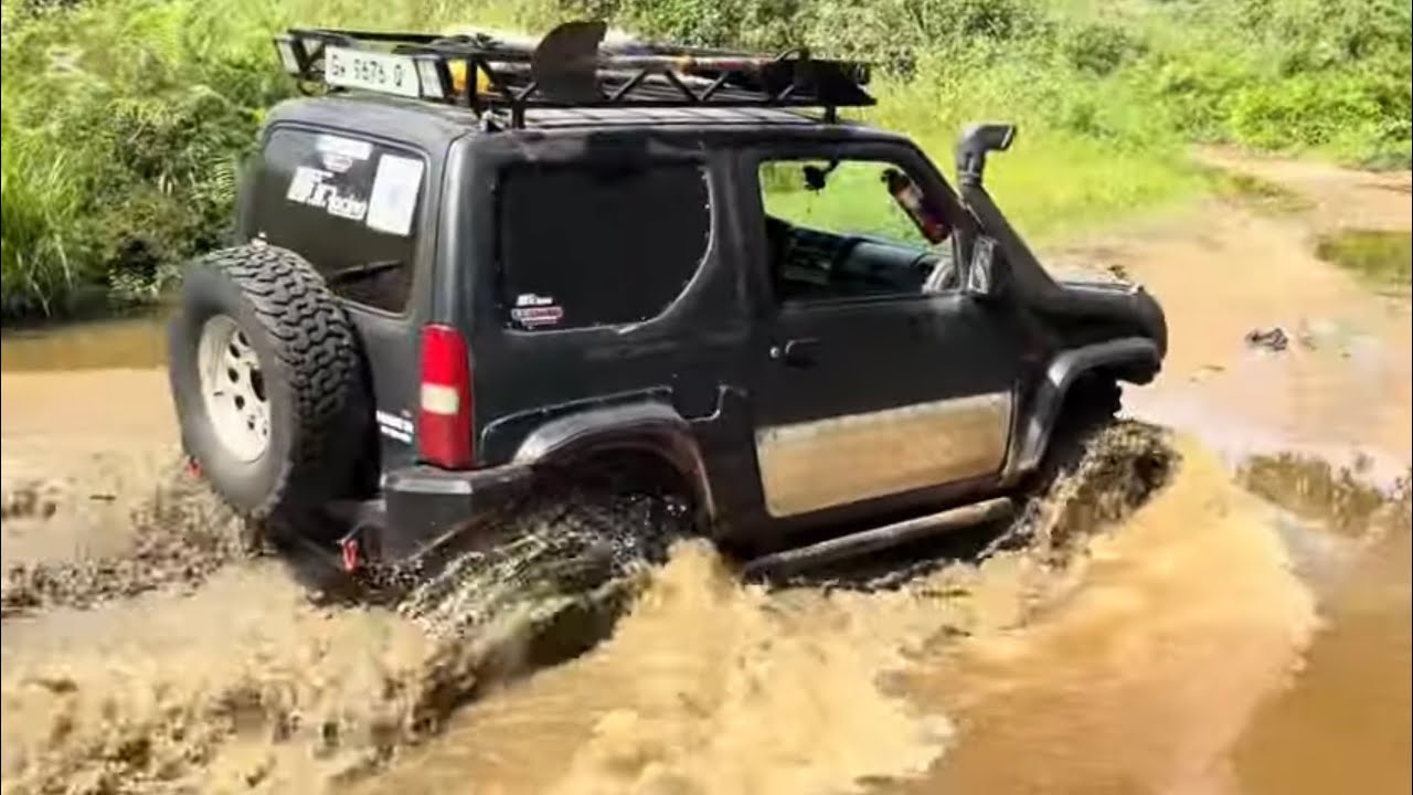 Homemade#newfriends#offroad#Barekese#kumasi 