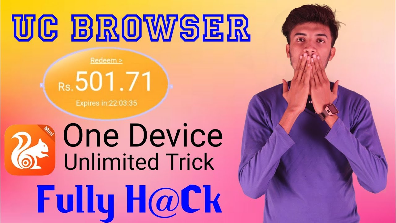 UC Browser Exclusive Loot !! ₹500 Paytm Cash One Device Refer Bypass !! ₹500+₹5000 UC Browser Trick