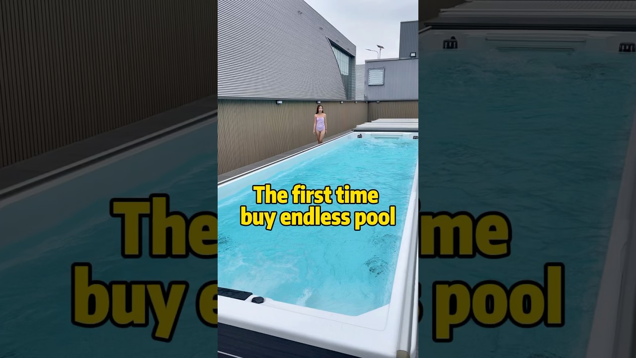 The first time buy endless pool #endlesspool