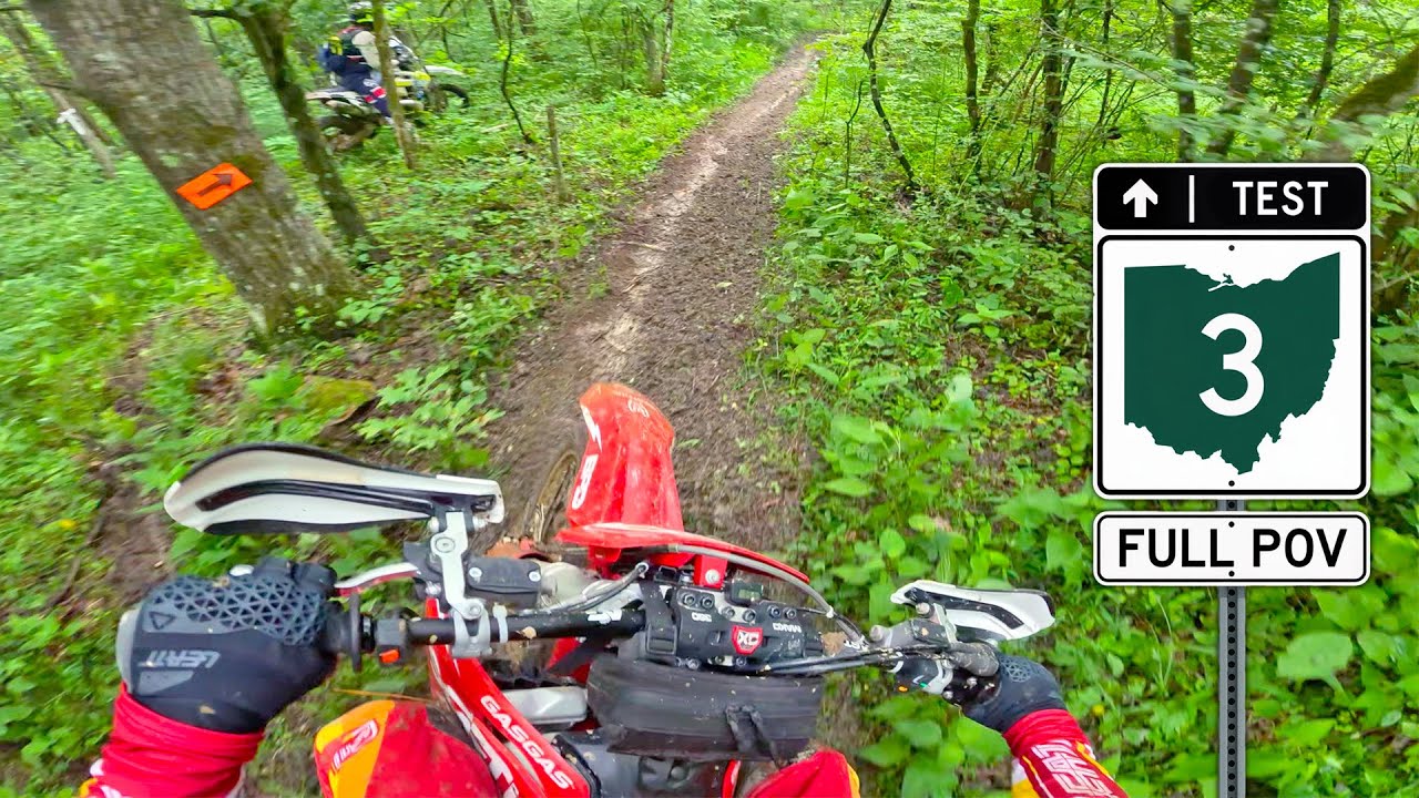NO BEGINNERS ALLOWED! RAW POV - Little Raccoon Enduro
