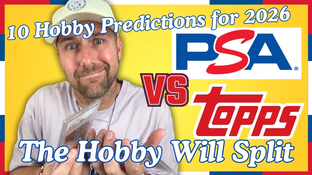 Топ-10 прогнозов по спортивным коллекционным карточкам на 2026 год 😳 Fanatics, Topps, оценка каче...