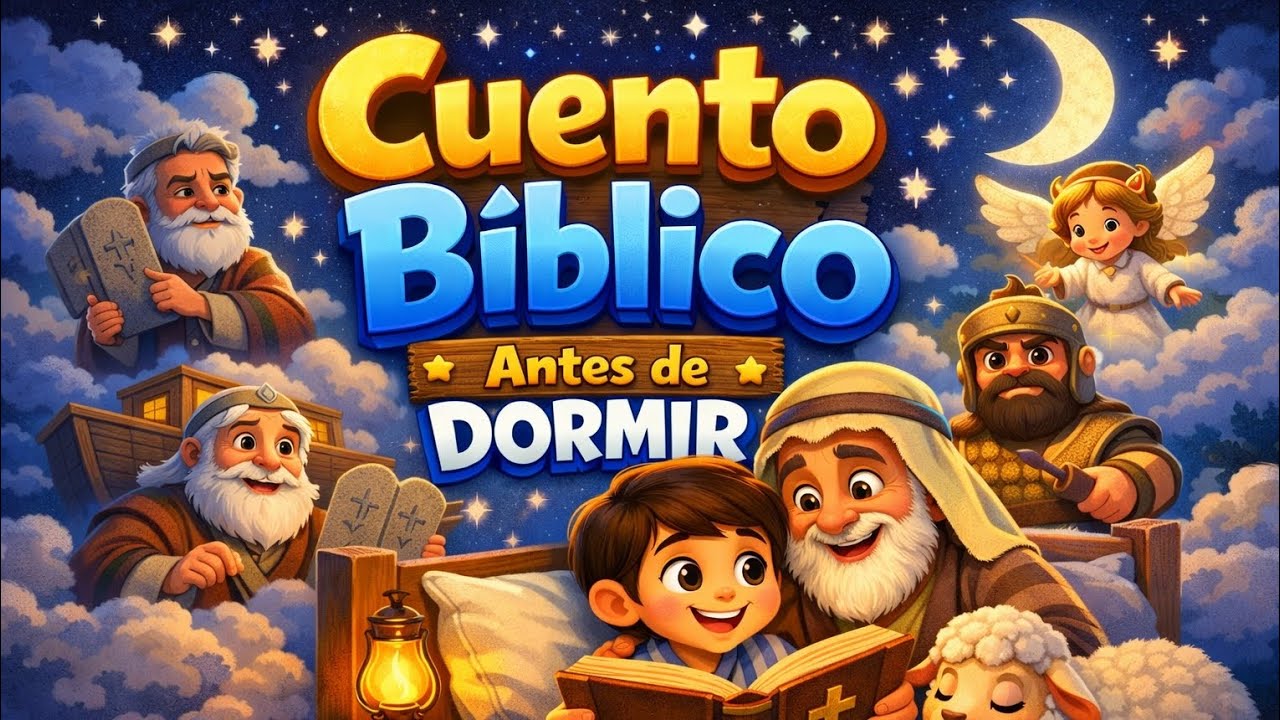 Cuento bíblico antes de dormir 📖