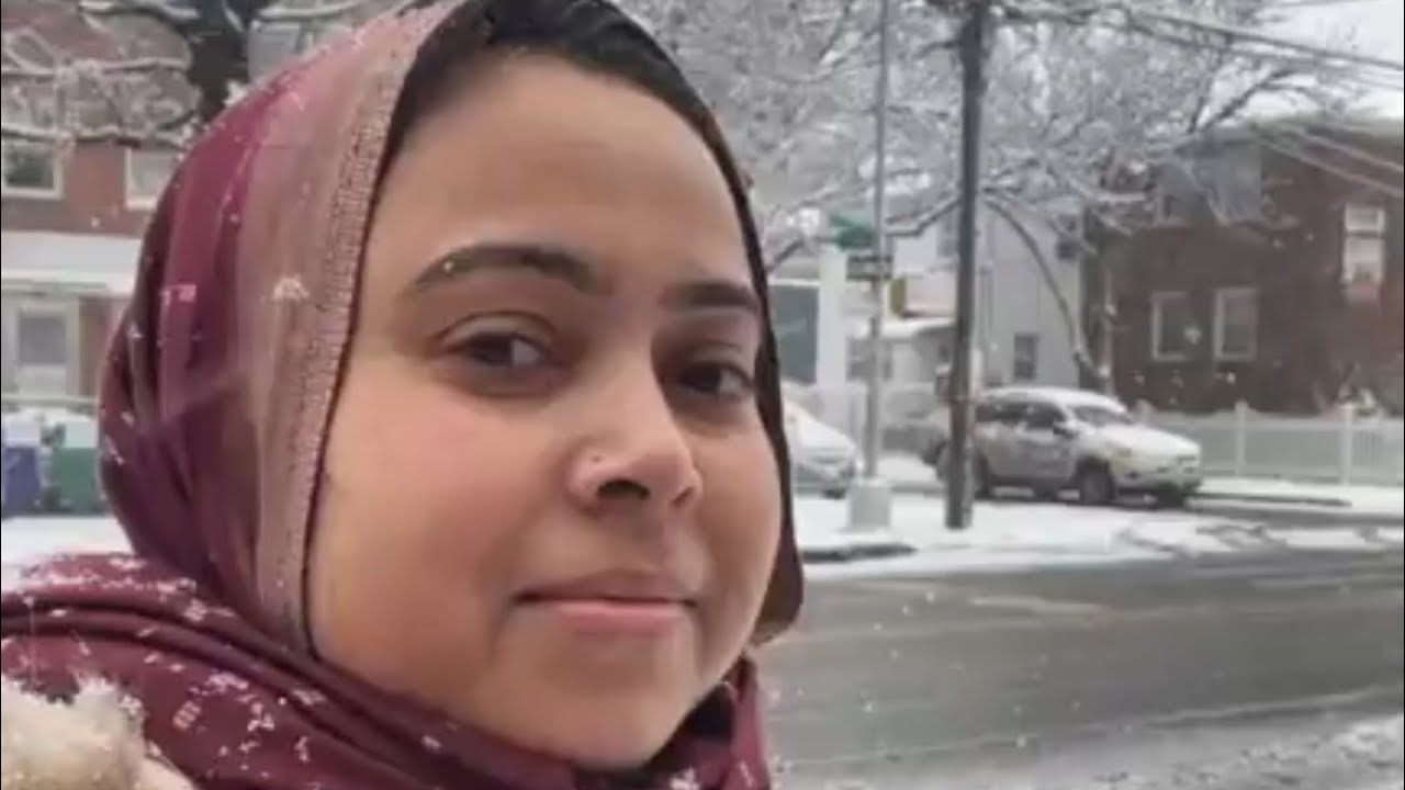 স্নো(তুষারপাত) পরার অসাধারণ দৃশ্য ❄️❄️❤️☺️