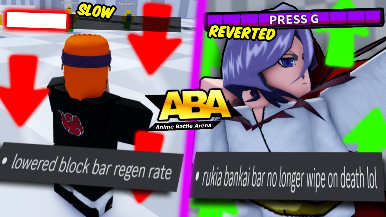 Massive BUFFS & NERFS (BLOCKING GUTTED?!?!) | Anime Battle Arena