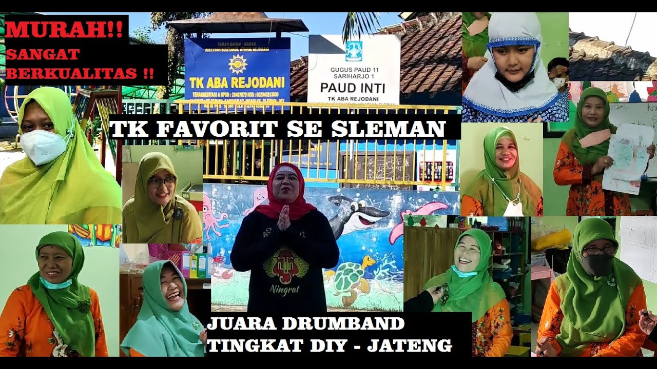 MENDAFTARKAN ANAK MASUK TK  BIAYA MURAH BERKUALITAS TK ABA REJONDANI JAWABANNYA!!!!