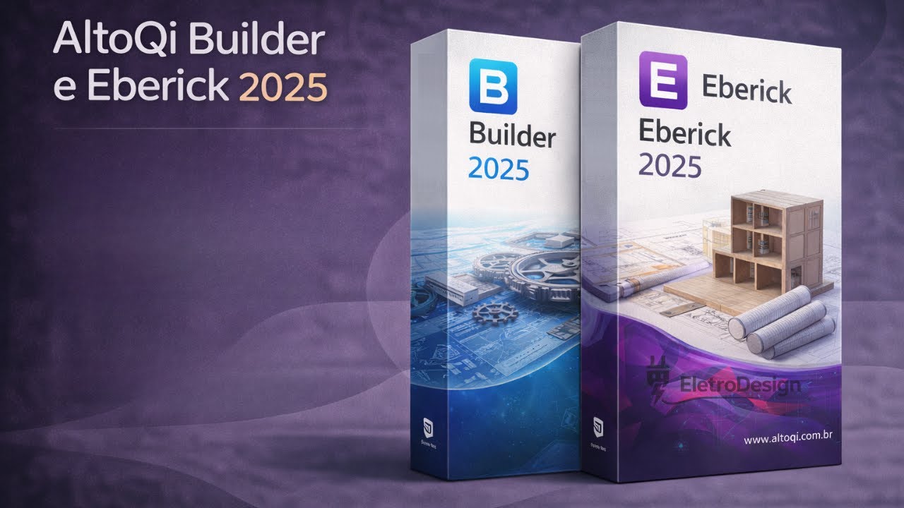 Qi Builder + Eberick 2025.04 Infinity Pronto para uso sem limitações