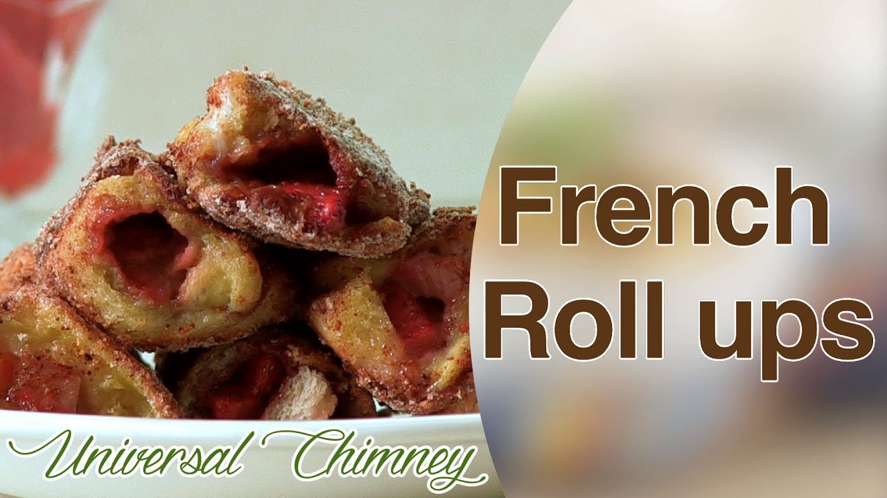 Nutella French Toast Rolls | How To Make Nutrella And Strawberry Rolls | Mother's Day Recipe