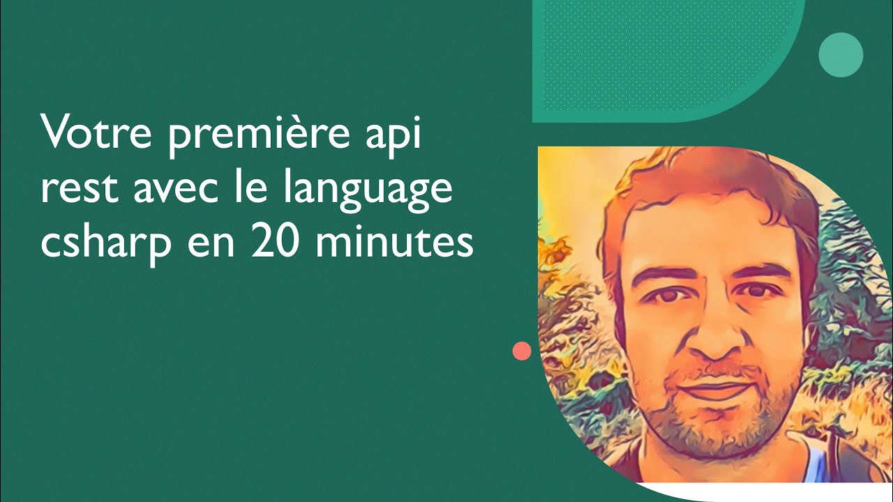 Faire une API REST avec C# en moins de 20 minutes