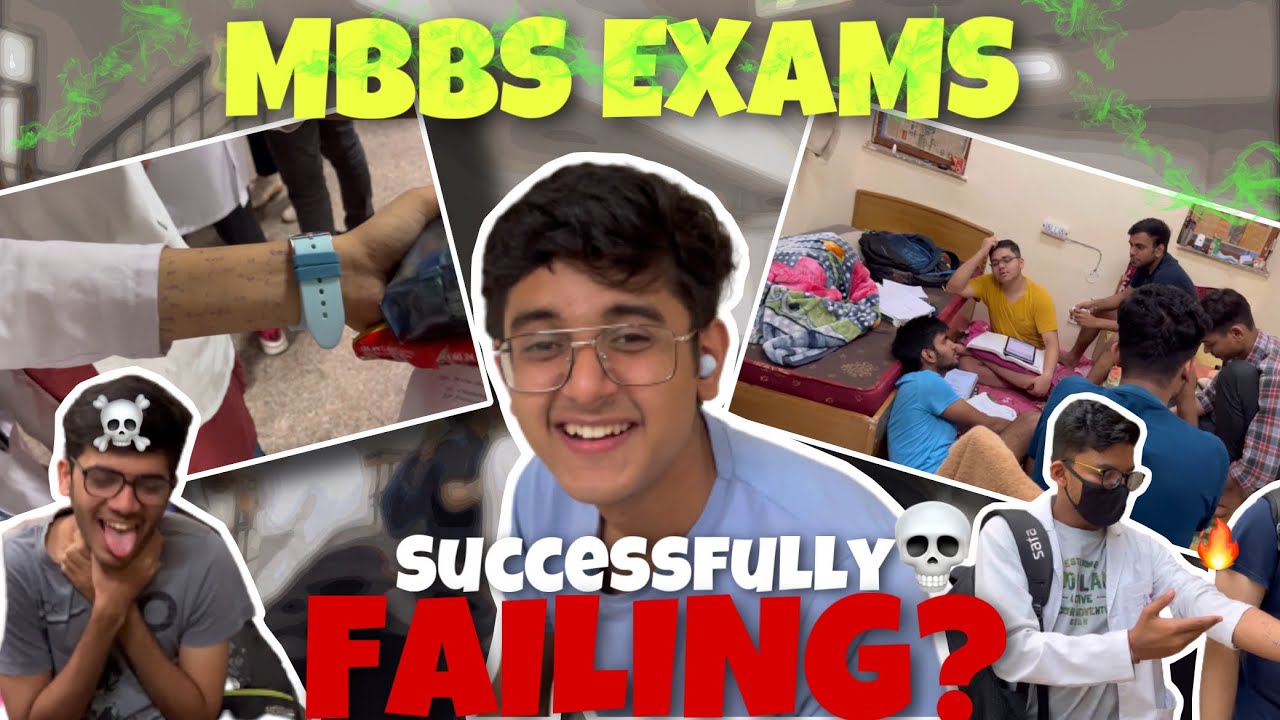Successfully &ldquo;FAILING&rdquo; in MBBS Exams| MBBS Vlogs