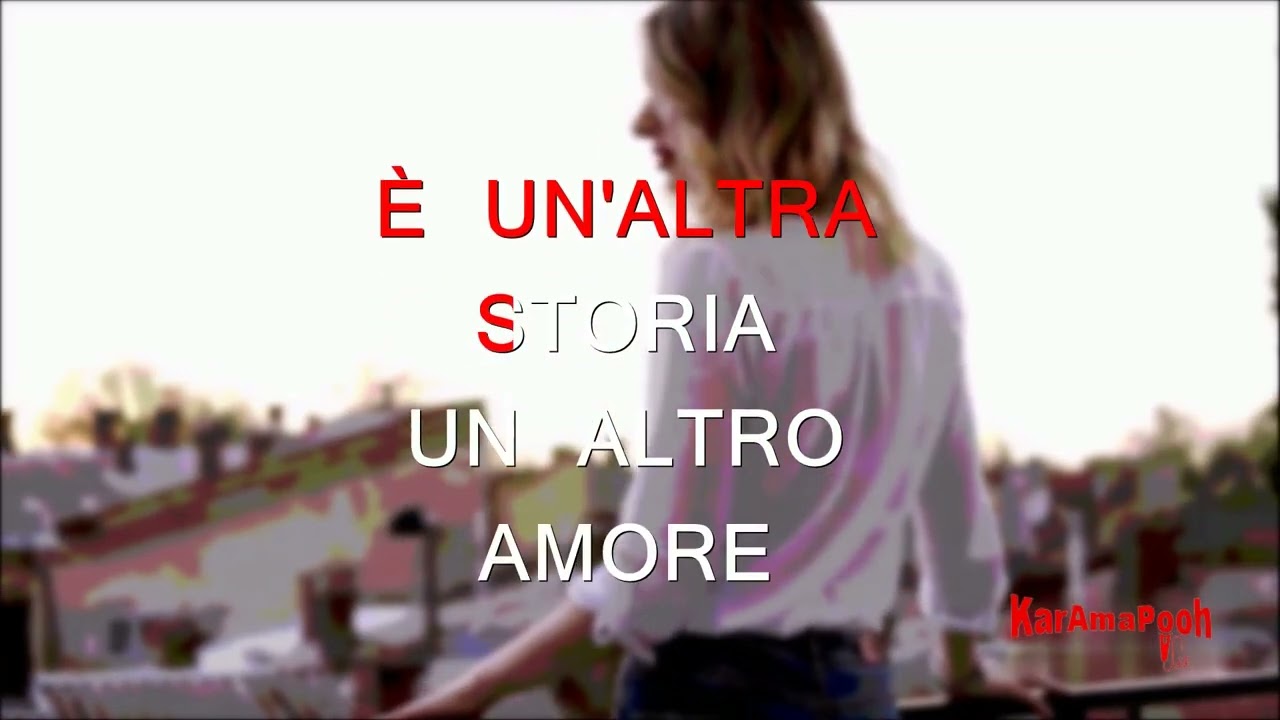 L' ALTRA DONNA - KARAOKE POOH