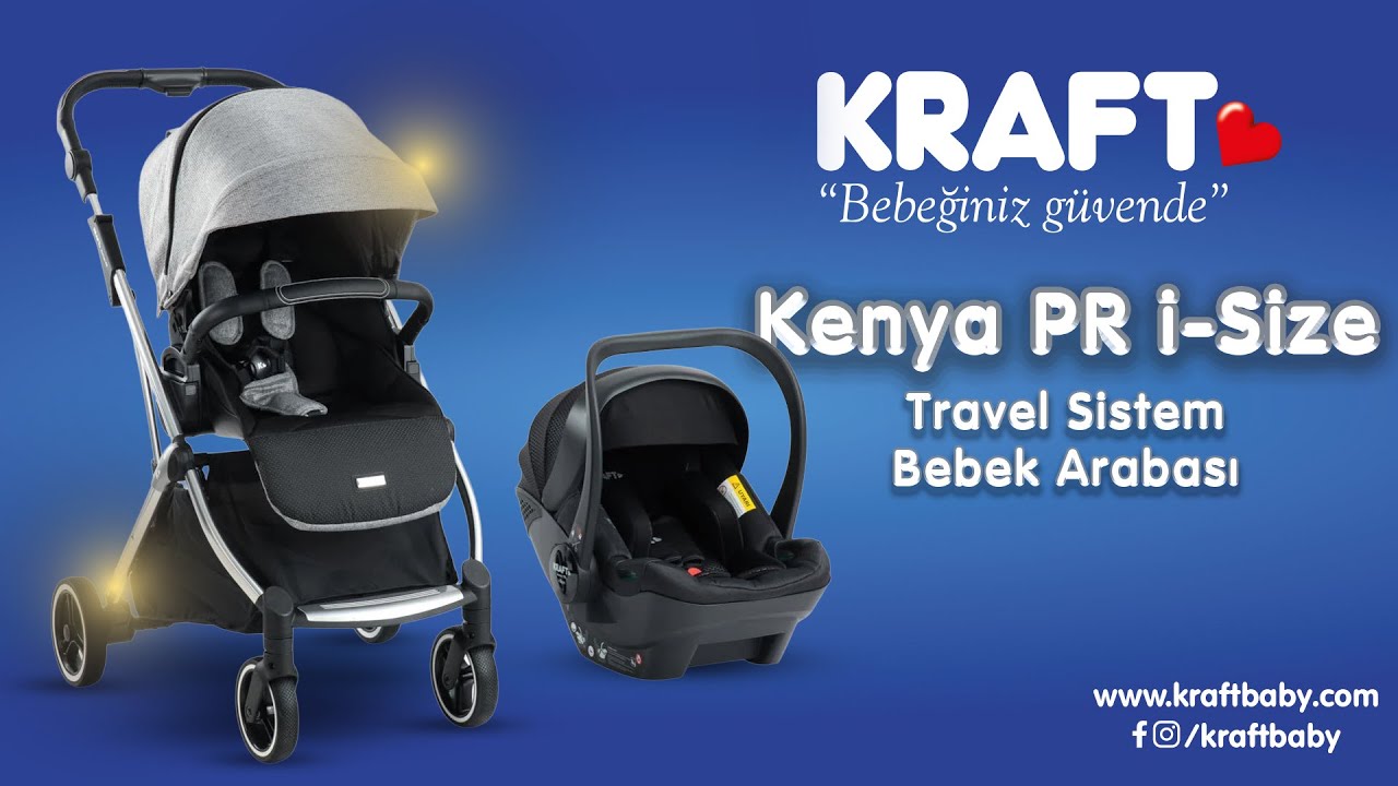 Kraft Kenya PR i-size Travel Sistem Bebek Arabası