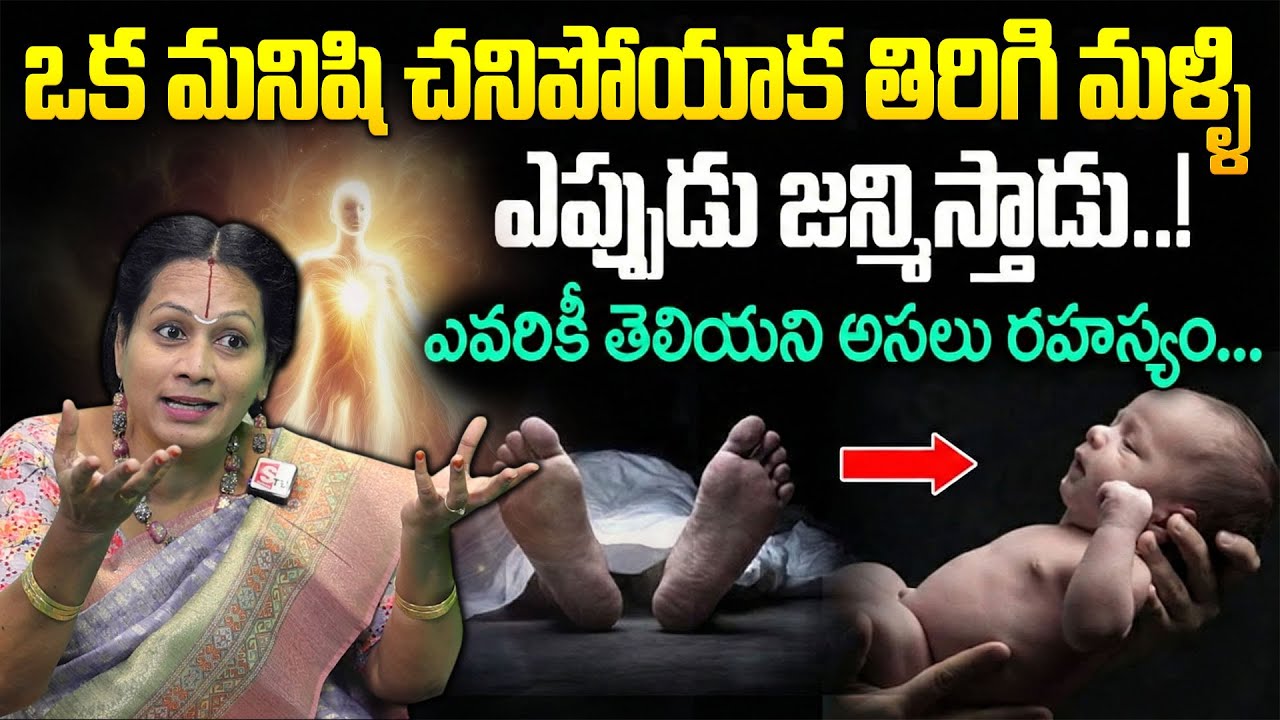 ఎవరికీ తెలియని మానవ పునర్జన్మ రహస్యం..! | Truth About Rebirth | Padmaja Ramanujadasi | Deepthi