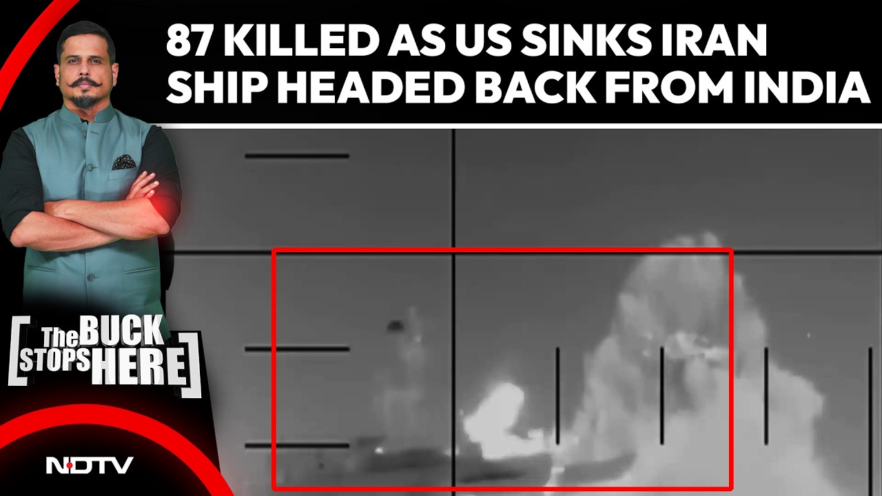 Iran Warship | 87 Killed As US Sinks Iran Ship Headed Back From India After Naval Exercise