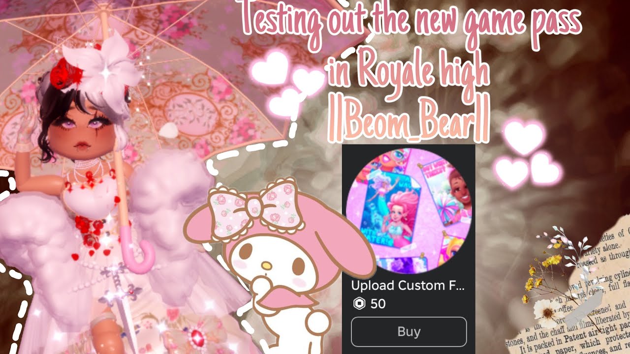 Testing Out The New Gamepass In Royale High ||Beom_Bear||