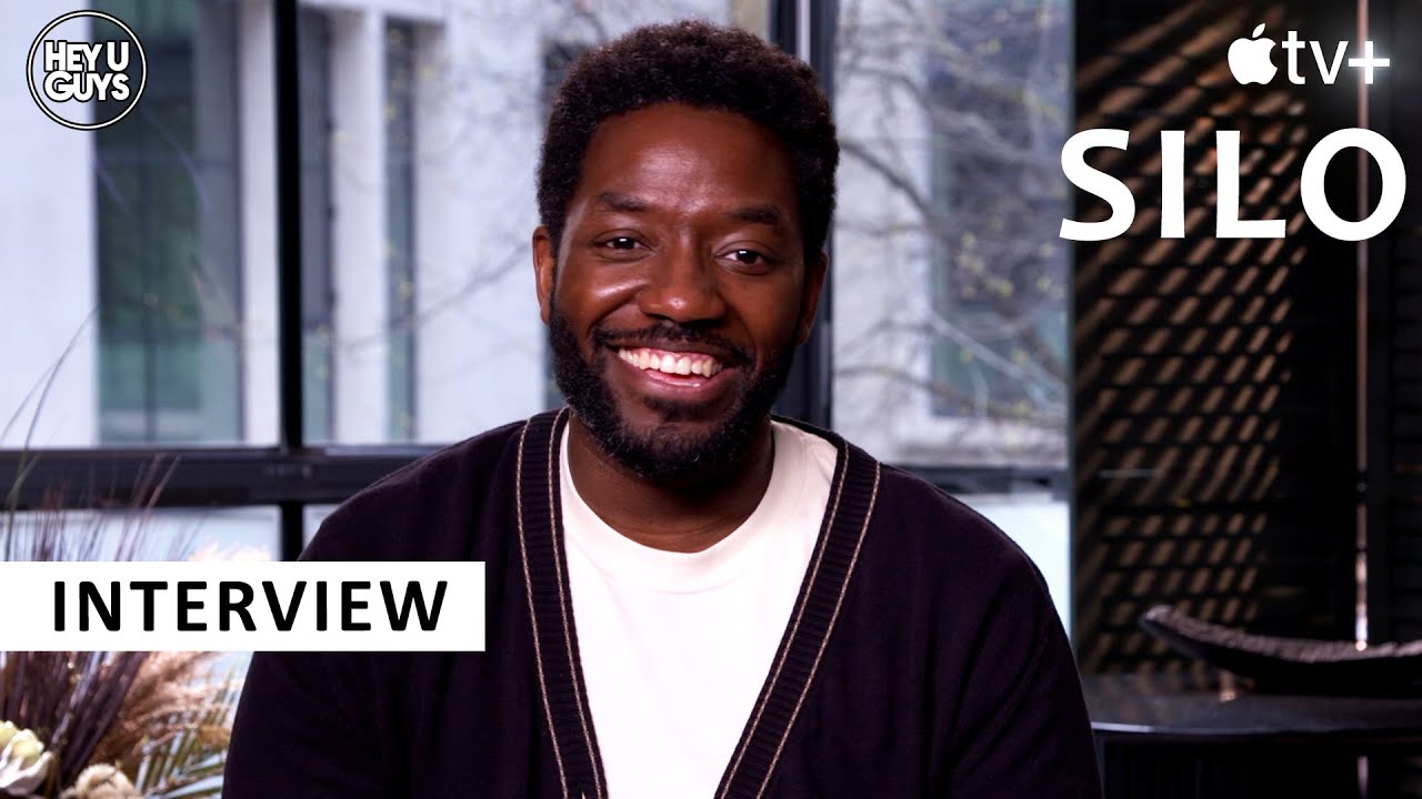 Silo - Chinaza Uche being speechless on set, the intricate details of the show & the seasoned cast
