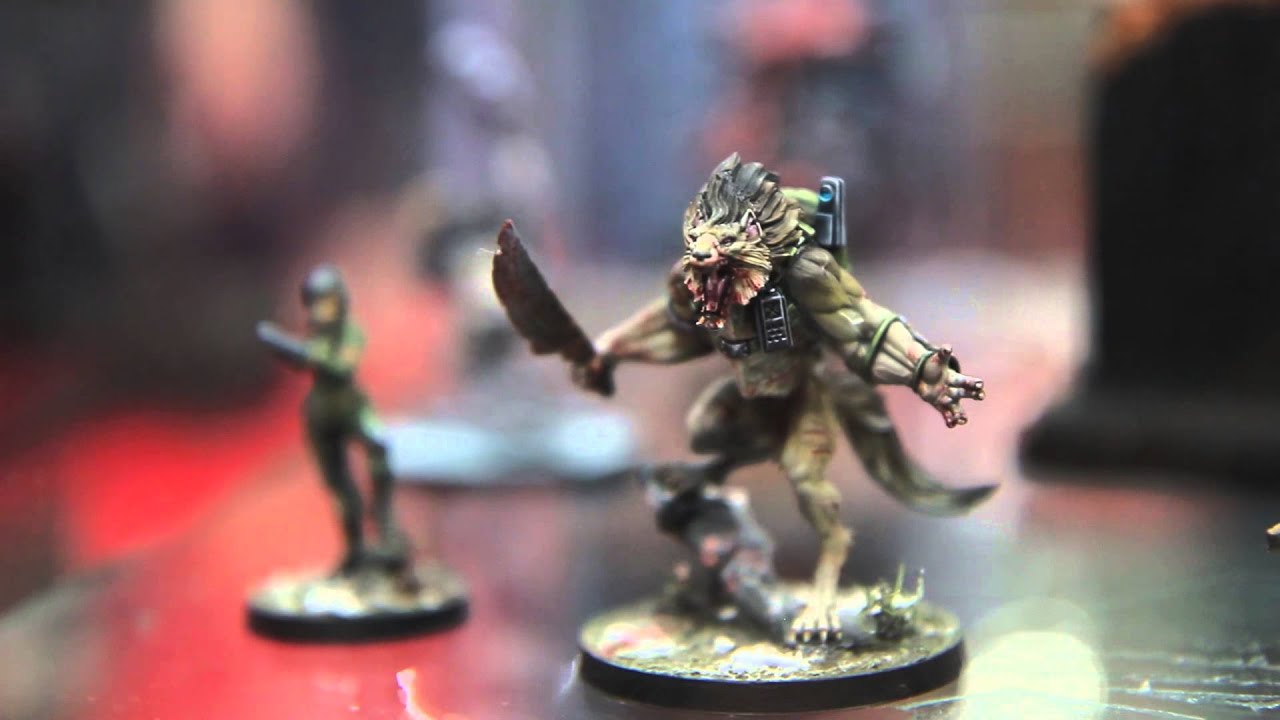 GenCon 2014 - Corvus Belli Booth - Second Look