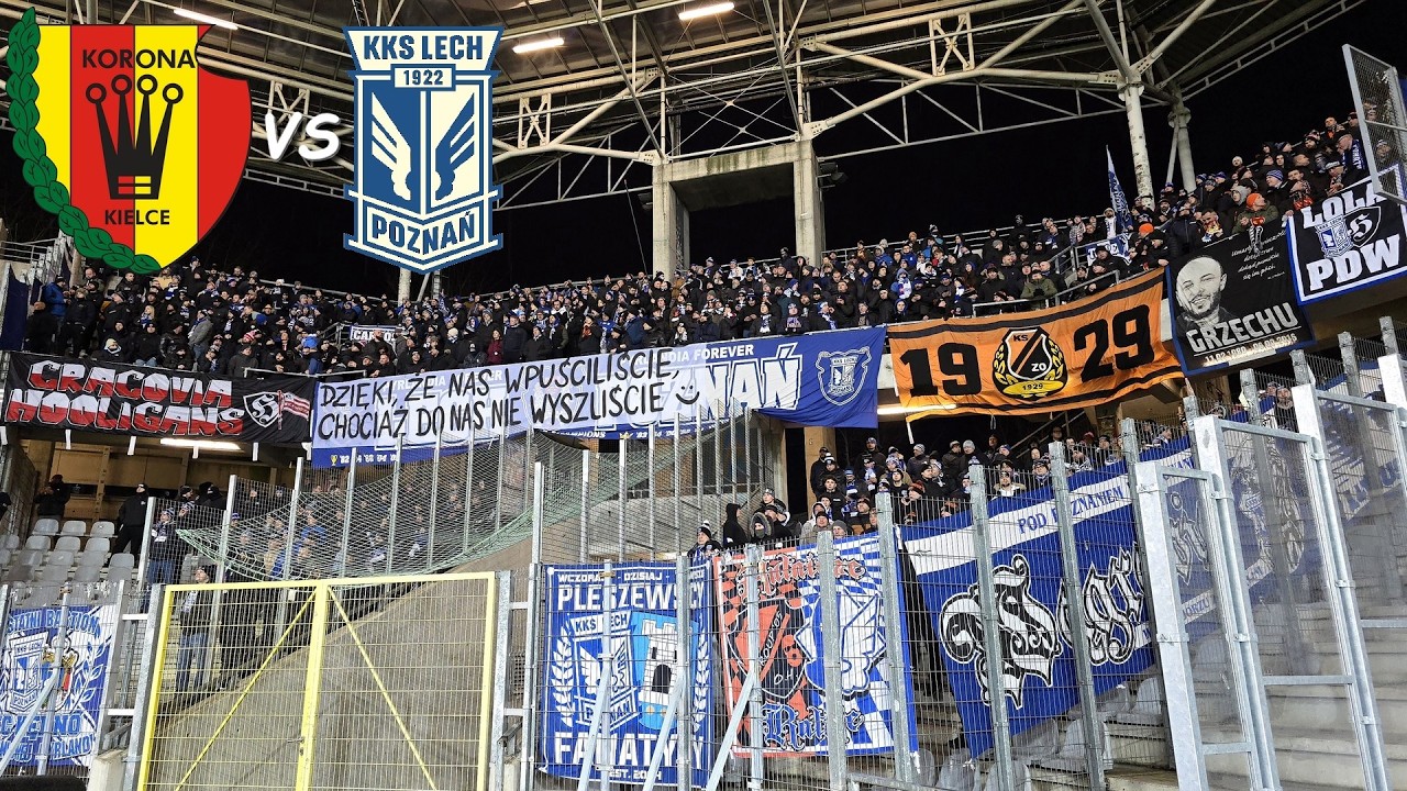 Doping Kibic&oacute;w Kolejorza | Korona - Lech (22.02.2026)