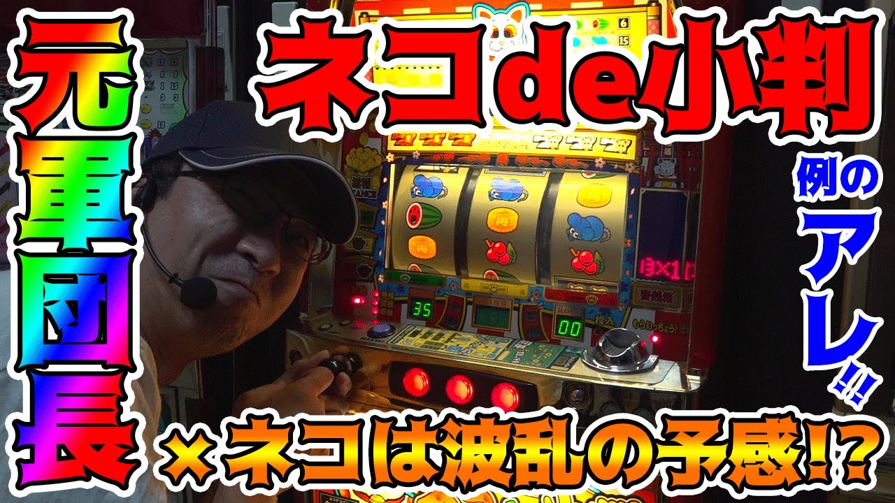 【ネコde小判】元軍団長×ネコ＝例のアレ!?【BOSSの続・名機列伝 