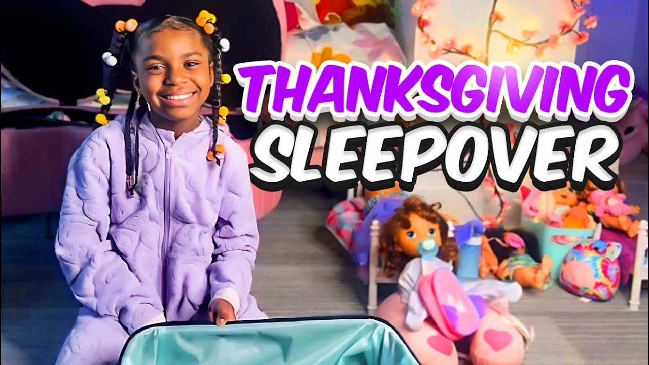 GRWM: FOR MY THANKSGIVING SLEEPOVER!
