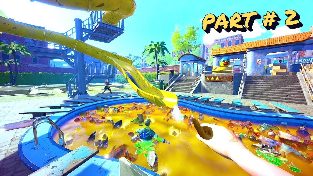 Pool Chaos! They’re Pooping in My Waterpark | Waterpark Simulator Part 2 | Rohan Don