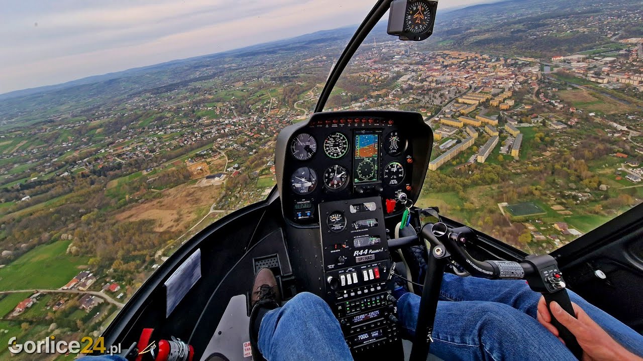 Dni Gorlic 2022 - Lot helikopterem nad miastem Gorlice ( GORLICE24 )