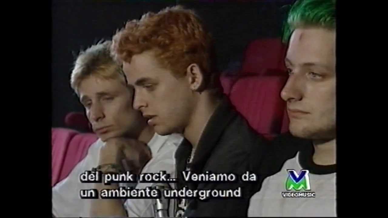 Green Day Interview on Videomusic Italy 1994 [part 1]