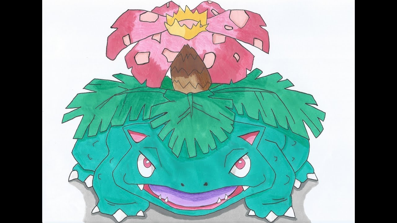 Speed Drawing - Pokemon Venusaur