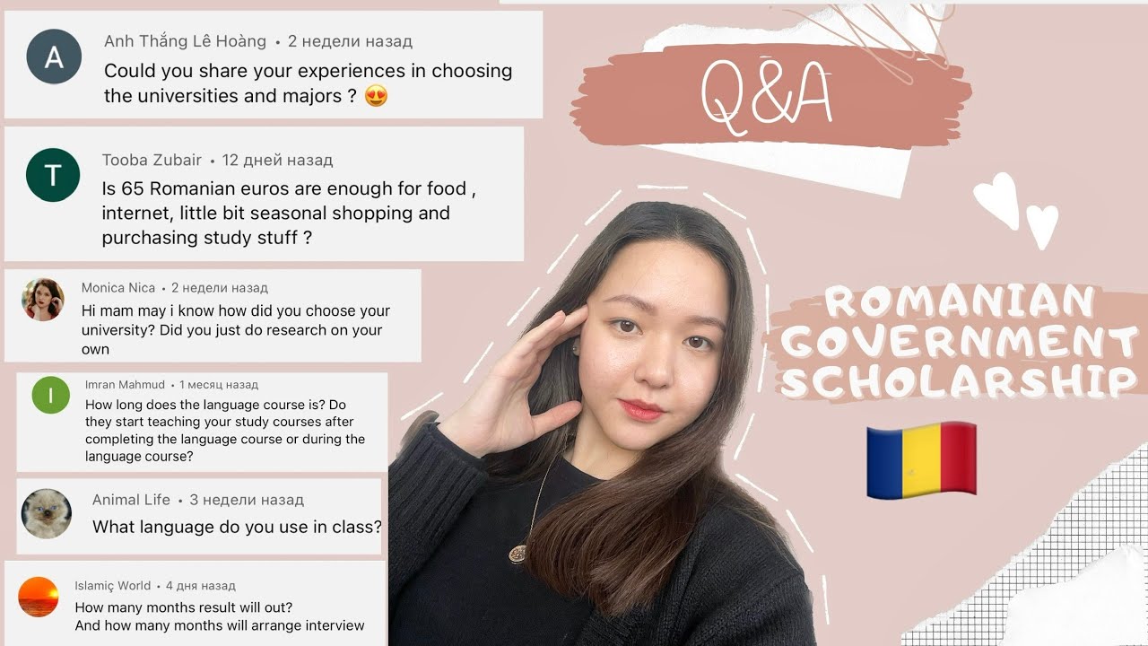 Romanian Government Scholarship🇷🇴 Q&A 2023 | Answering your questions