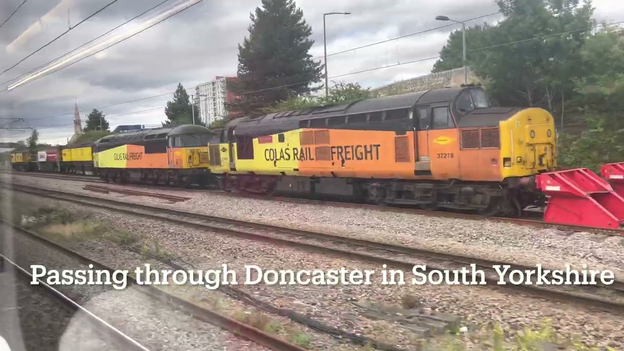LNER Class 800 Azuma. London Kings Cross to Newcastle
