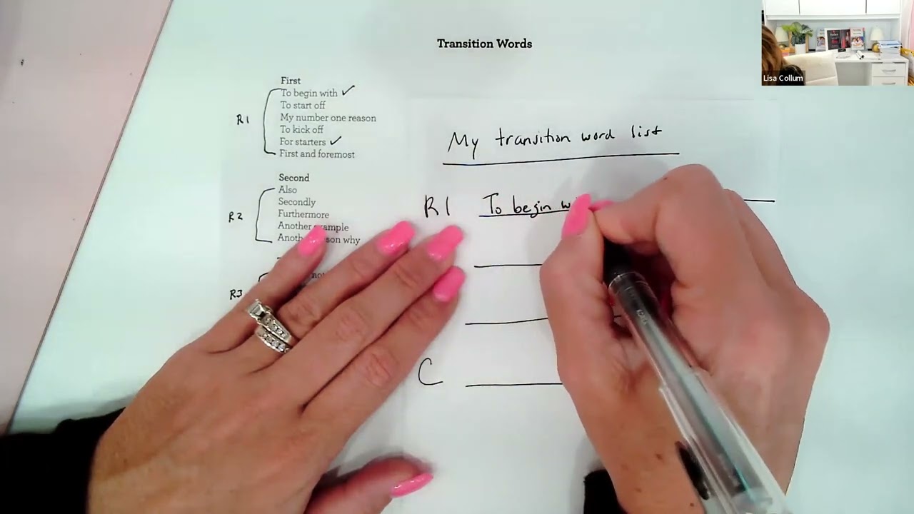 4th-5th Transition Words LIVE Lesson 3-2-23