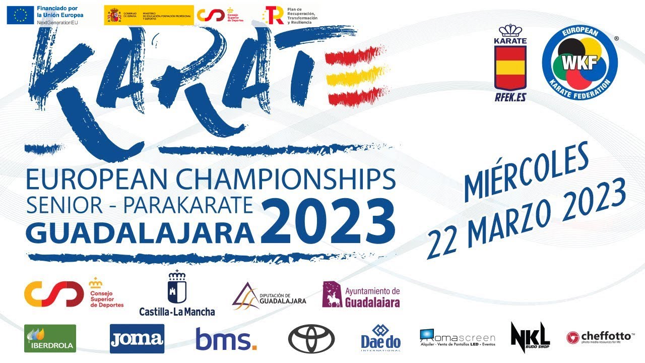 CAMPEONATO DE EUROPA SENIOR DE KARATE Y PARA-KARATE 2023